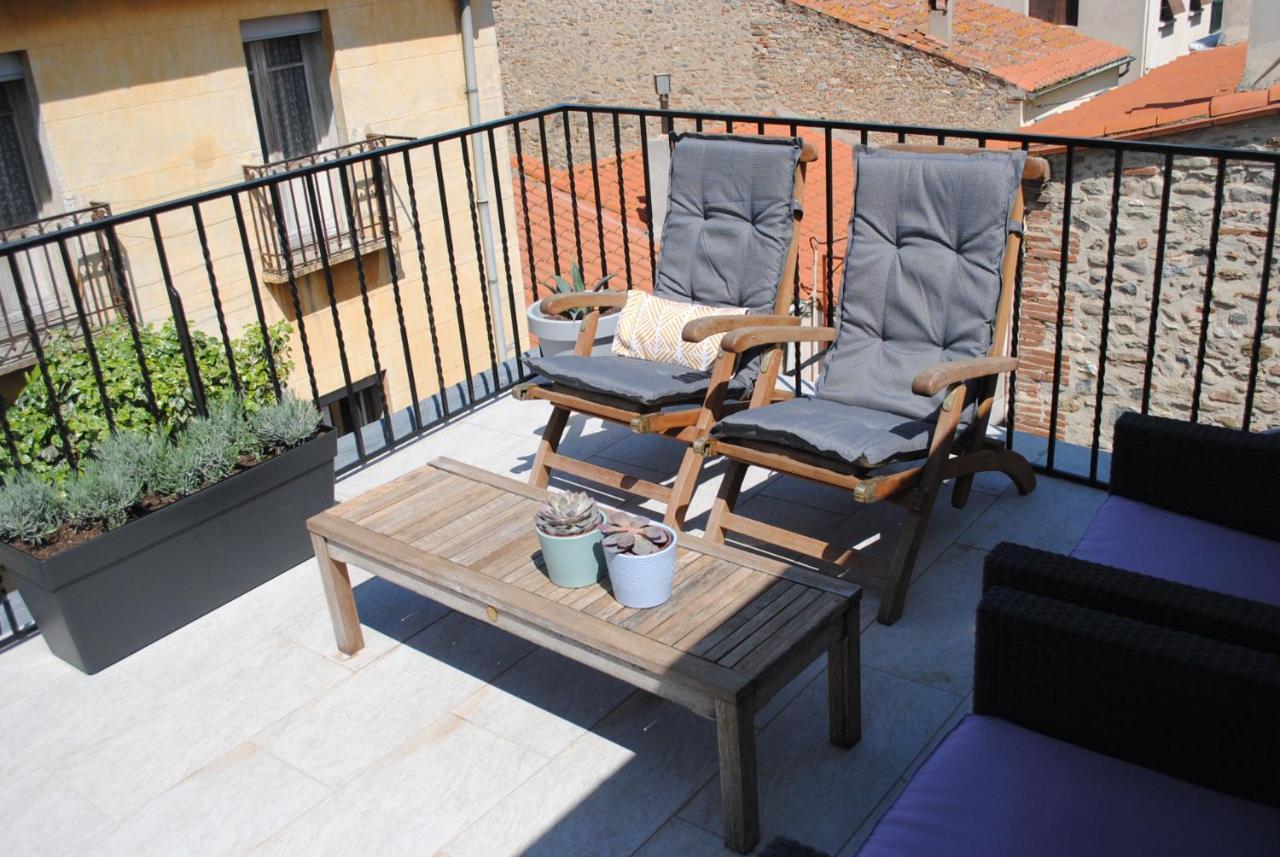 Agreable Maison De Village Avec Terrasse Vinca Bagian luar foto